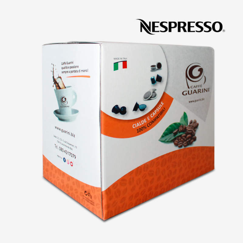 confezione capsule guarini compatibili nespresso