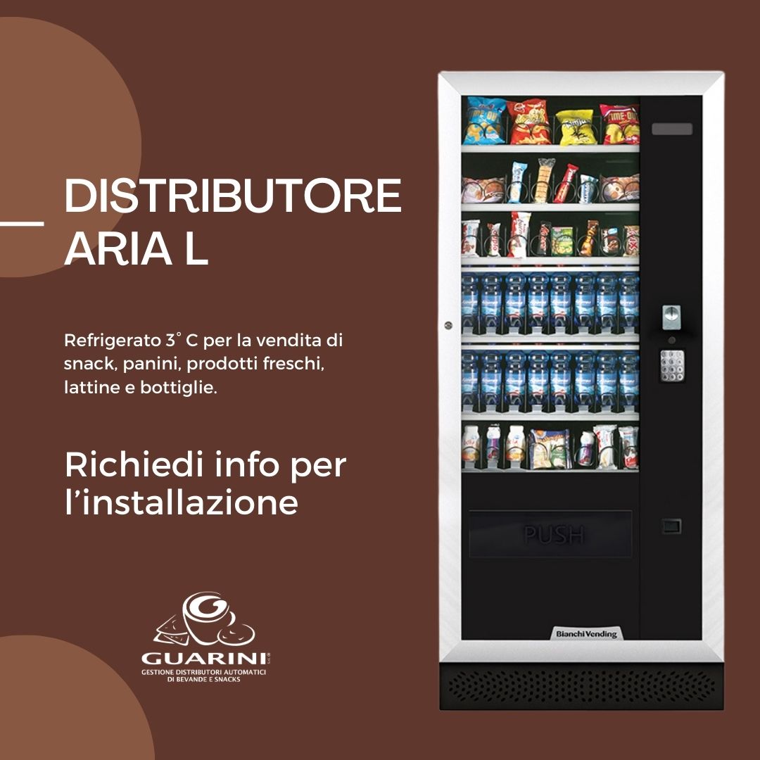 modello di distributore automatico ARIA L